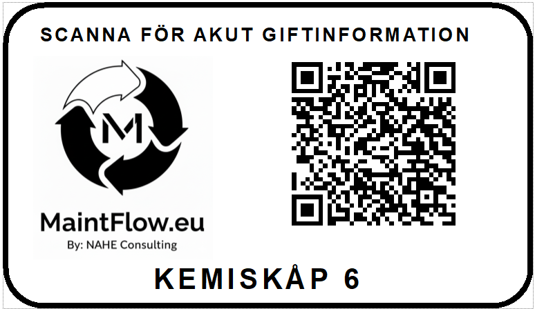 QR-kod för akut giftinformation – demo